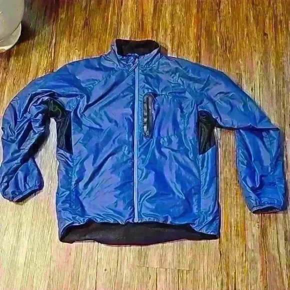 Mens Marmot Blue Fleece Lined Performance Jacket Large - Picture 1 of 6